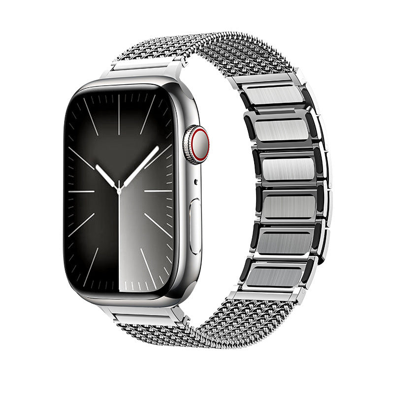 Smart Watch Stainless Steel Strap Magnetic Chain
