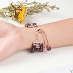 Large Square Crystal Stretch Watch Strap