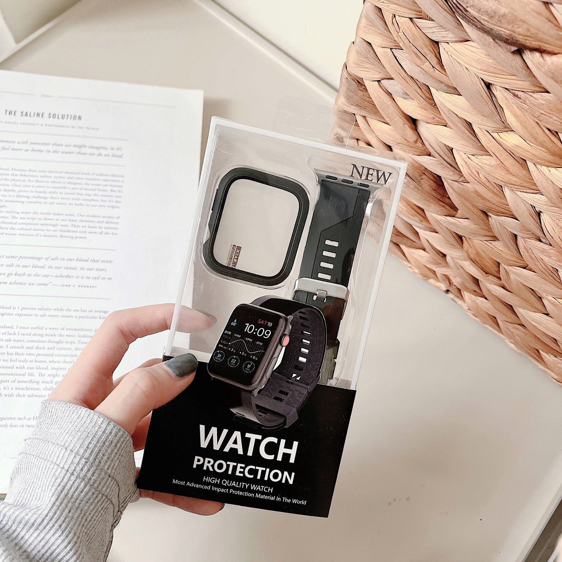 Iwatch Strap Silicone New  Merchant Strap Apple49mSE8  Watch Protective Case