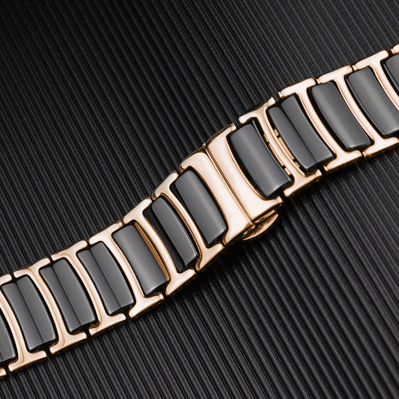 New Fashionable Ceramic Metal Strap