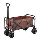 Outdoor Camping Cart Shopping Stall Shopping Trolley Portable Folding Luggage Trailer