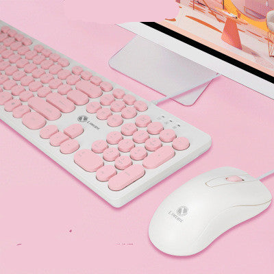 Punk keyboard and mouse set