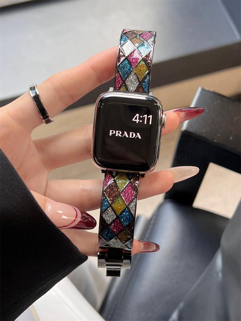 New Strap New Diamond Lattice Sand Metal