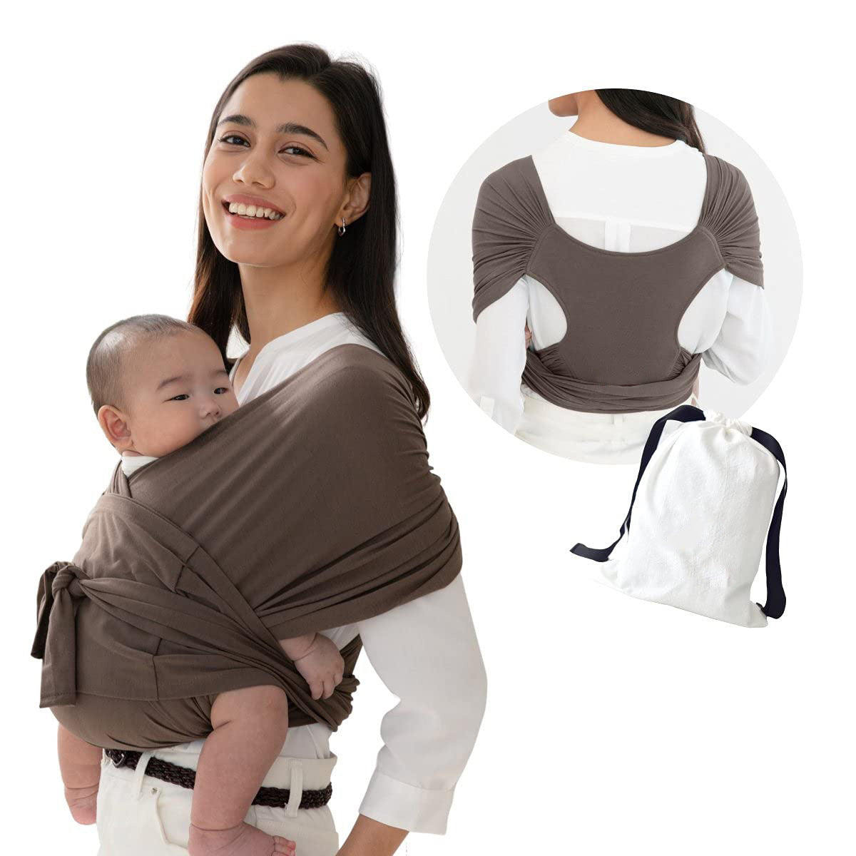 Cotton Cross Simple Baby Sling X-type Front Holding Sleepy Wrap