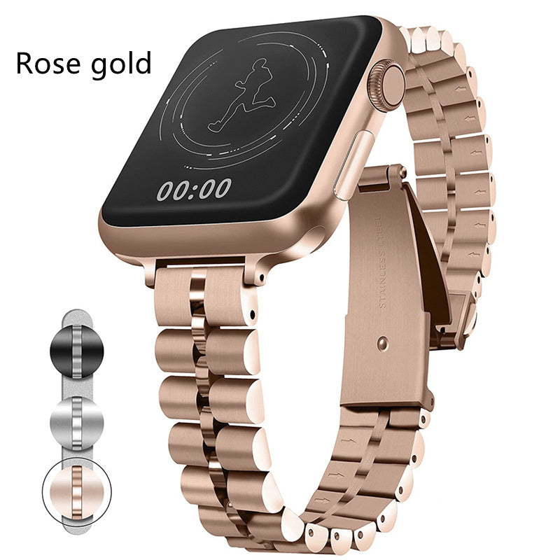 Small Semicircle Three-bead Watch Strap