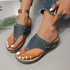 Fashion Hollowed-out Women's Flip-flops
