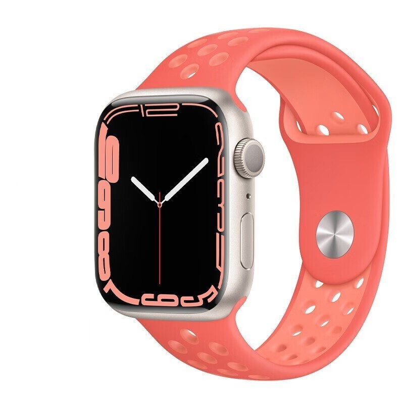 Sports Cave Rainbow Liquid Silicone Watch Strap