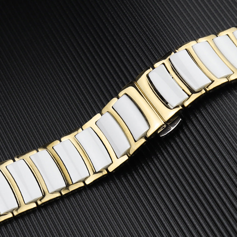 New Fashionable Ceramic Metal Strap