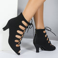 Women's Lace-up Latin Modern Jazz Dance Dance Shoe