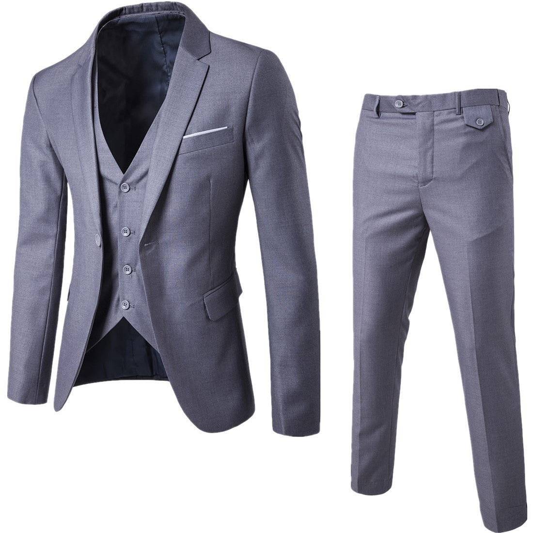 Men's Suit Set Two-piece Korean Style