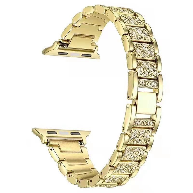 Stainless Steel Metal Strap Heart-shaped Woven Chain