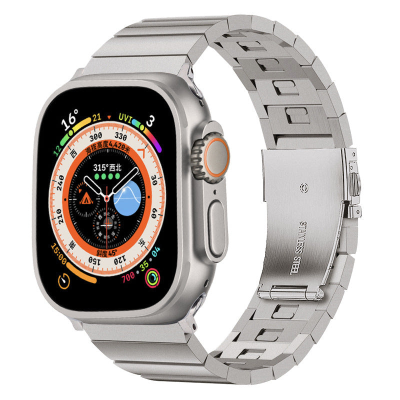 New Applicable Magnetic Buckle Metal Strap 49MM Detachable Stainless Steel Strap