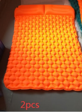 Tent Air Camping Mats Inflatable Cushion Double Outdoor 2 person Picnic Beach Two Plaid Blanket baby Pad Home Rest Soft Mattress