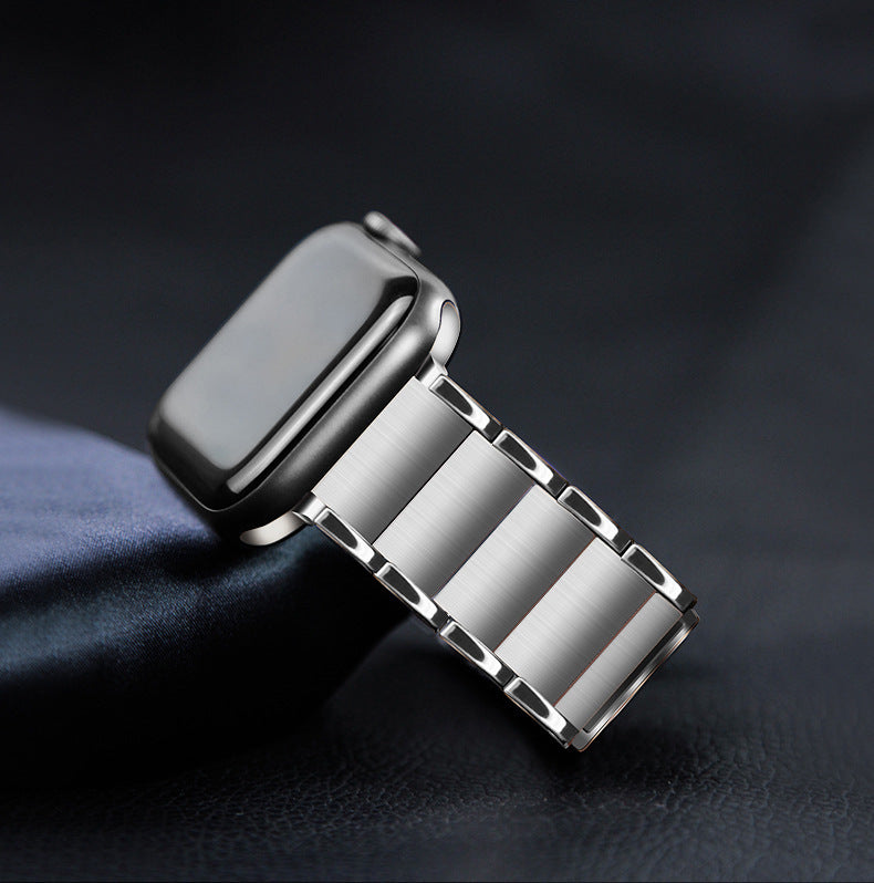 Smart Watch Stainless Steel Strap Magnetic Chain