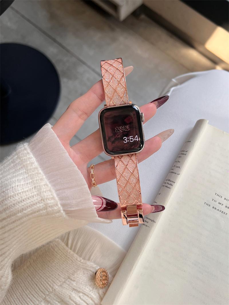 New Strap New Diamond Lattice Sand Metal
