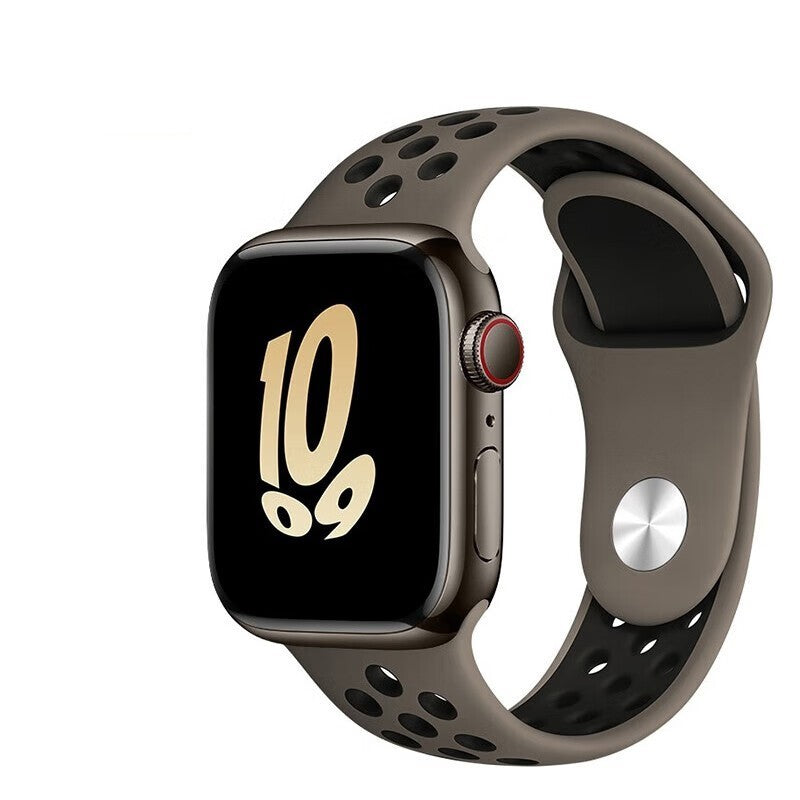 Sports Cave Rainbow Liquid Silicone Watch Strap