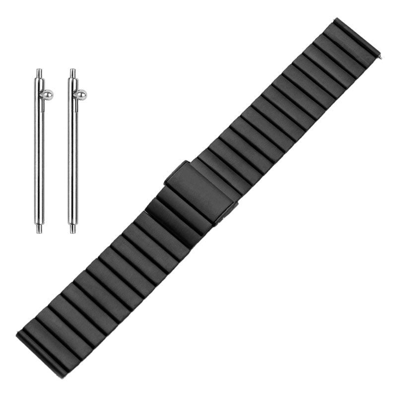 Three Beads Stainless Steel Strap Solid Metal