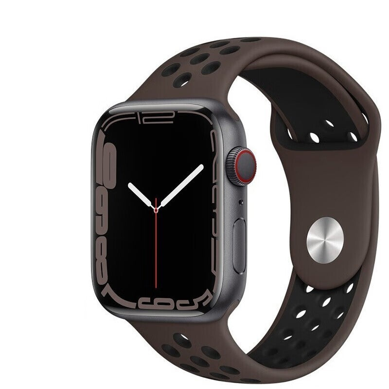 Sports Cave Rainbow Liquid Silicone Watch Strap