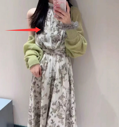 Retro Sleeveless Halter Fitted Waist Vest Dress