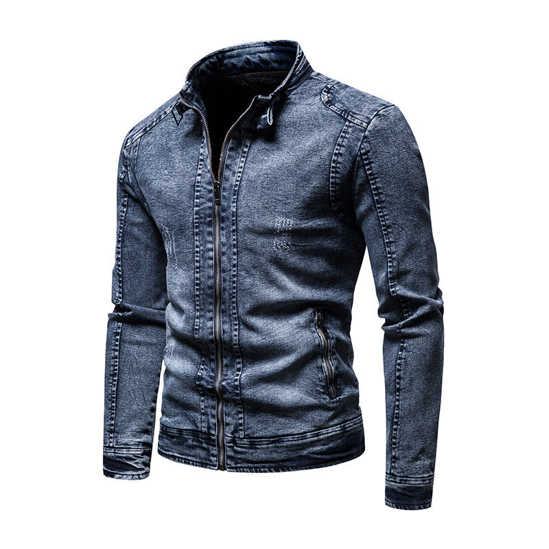 Casual Korean Style Fashion Men's Clothing Fashion Denim Jacket