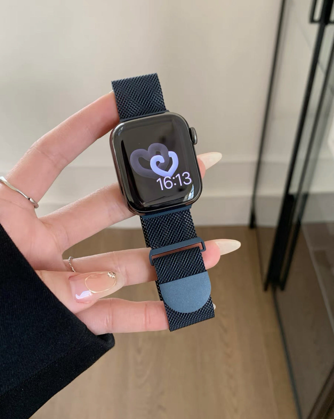 Round Tail Magnetic Milan Star Color Metal Strap