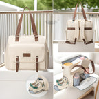 Mother And Baby Go Out Lightweight Double-shoulder Backpack Large Capacity